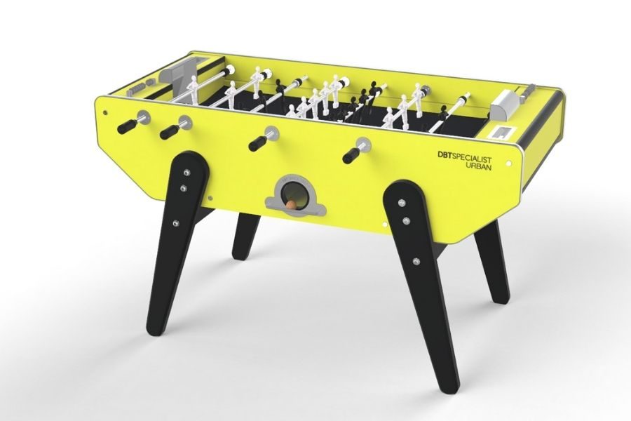 Baby-foot moderne jaune et noir - Specialist Urban - Debuchy By Toulet