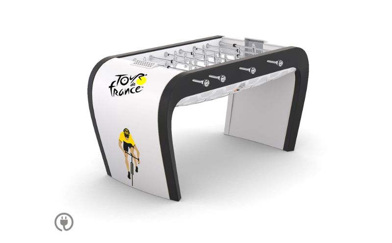 baby-foot Blackball noir blanc Tour de France