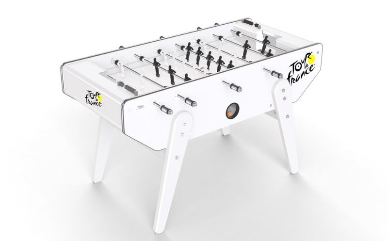 babyfoot Toulet Tour de France blanc - produit officiel
